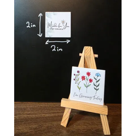 1 Square Magnet (2x2)